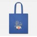 His Grace Is Sufficient-2 Corinthians Royal Blue Tote Bag